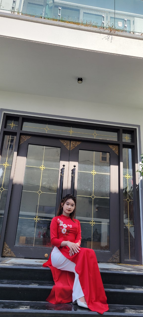 áo dài thêu tây thi