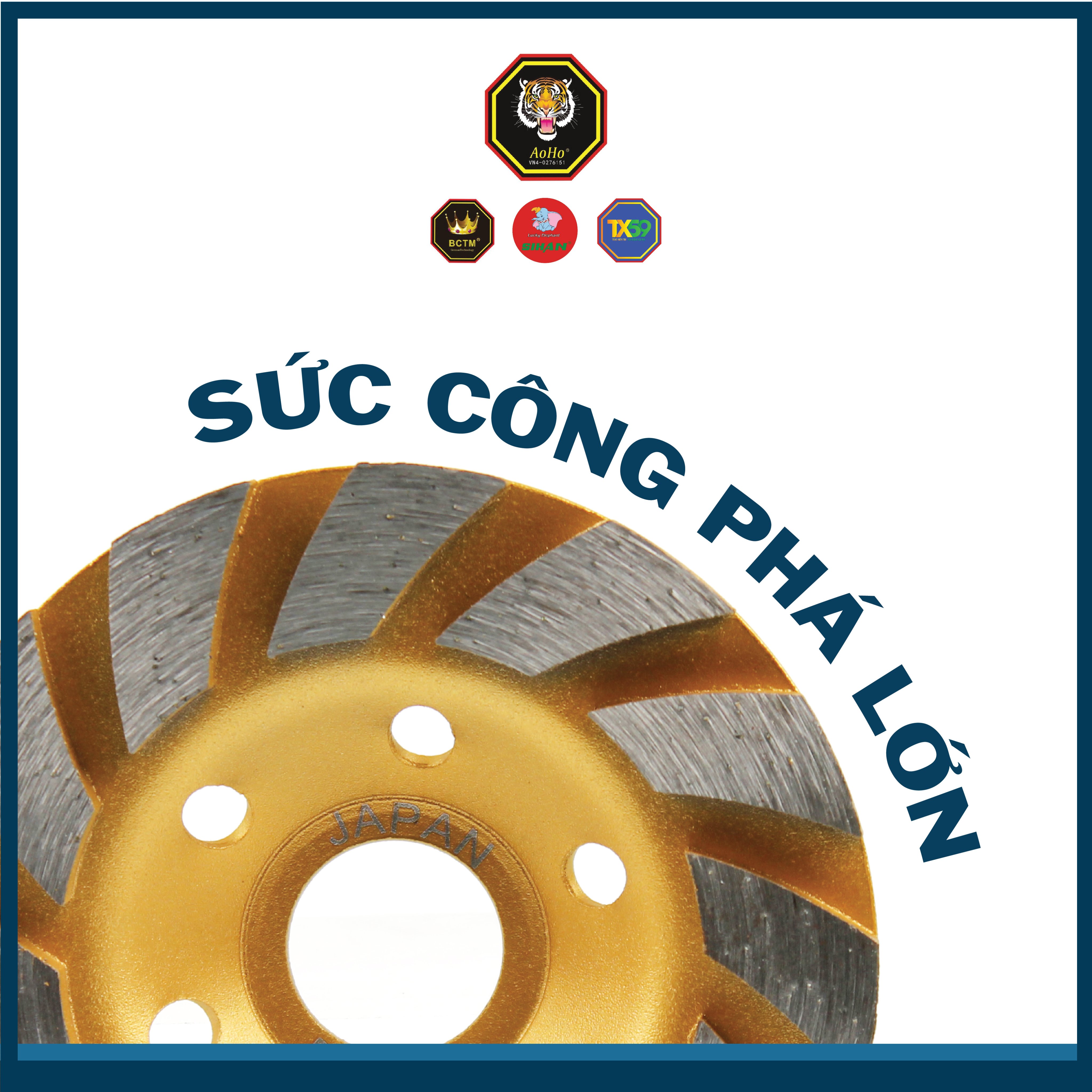 Chén Mài Bê Tông BCTM _ Màu Vàng 100mm