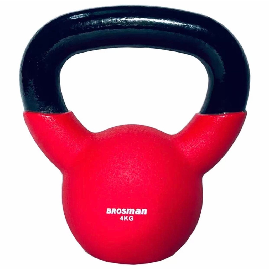 Tạ ấm, Tạ bình vôi Brosman (loại 4kg), Kettlebell