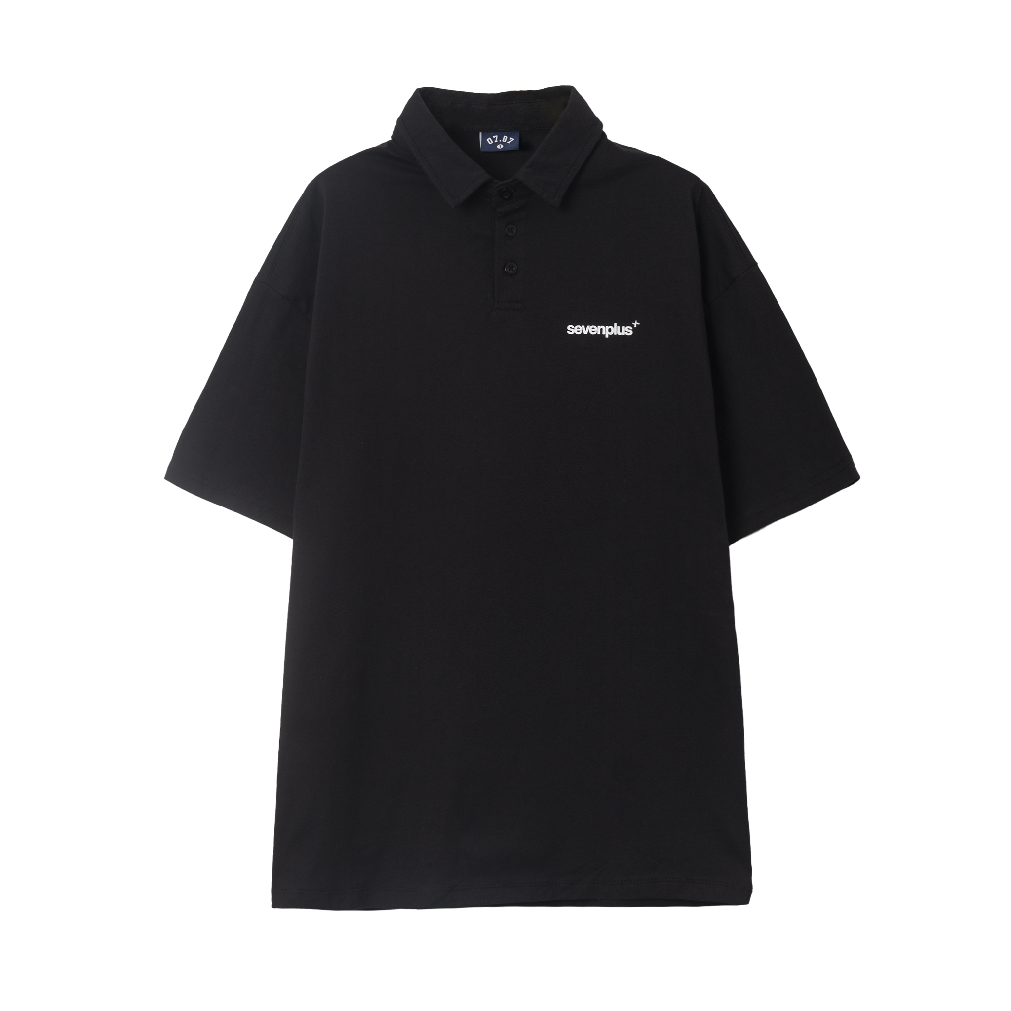 Áo Polo ngắn tay Sevenplus Basic Polo màu đen