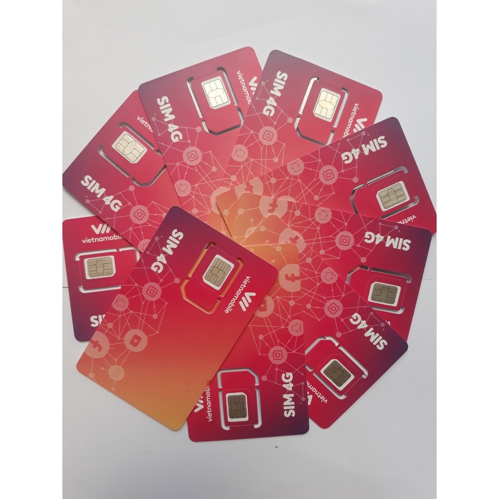 [Hcm]Vietnamobile Sim Card Number 0Vnd Valid for 30 Days