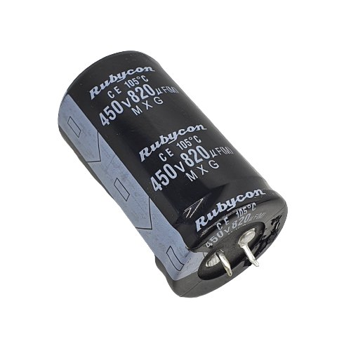 Tụ 820uF 450v tháo máy 35*60mm