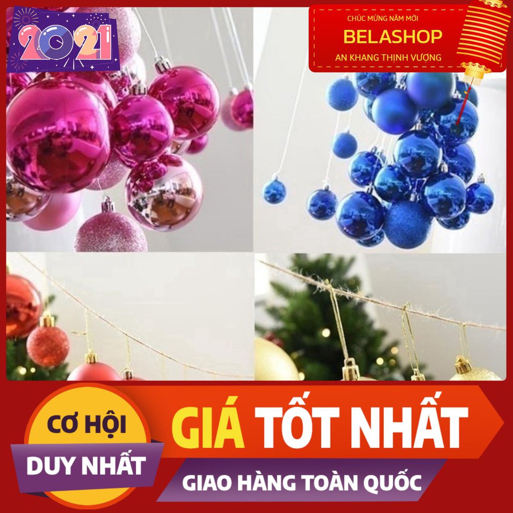 Combo 6 trái châu 8cm loại bóng được chọn màu