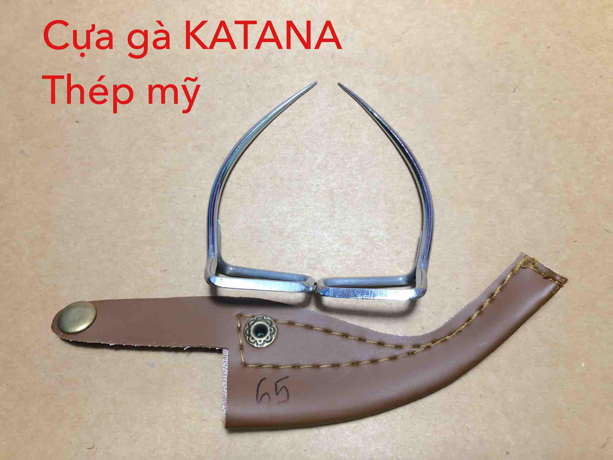 [HCM]Cựa gà nòi 65 thép mỹ