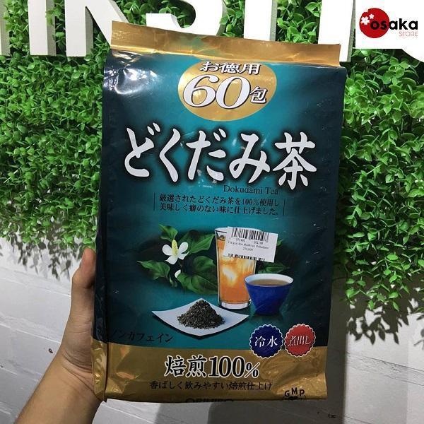 [HCM]Trà thải độc diếp cá Orihiro Nhật Bản túi 60 gói