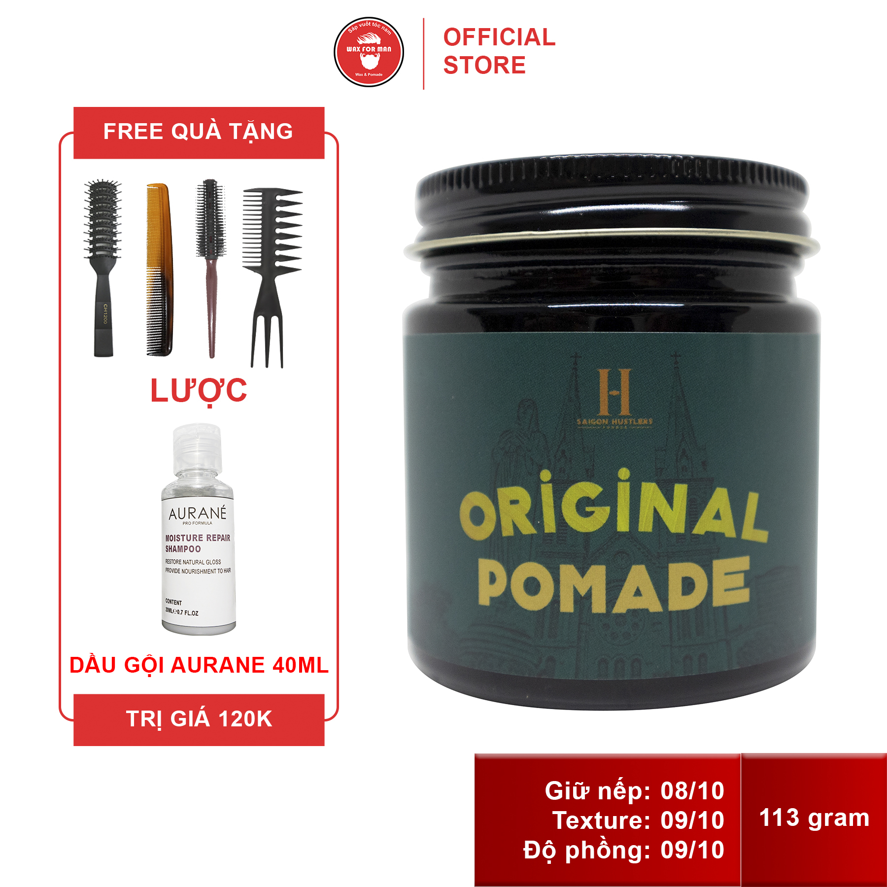 Sáp vuốt tóc Original Pomade