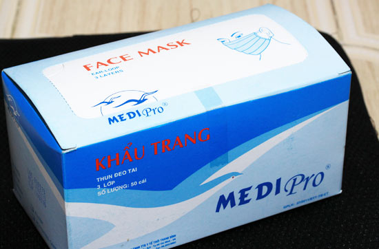 Khẩu Trang Y Tế Medi Pro (Hộp 50 Cái - 3 Lớp)
