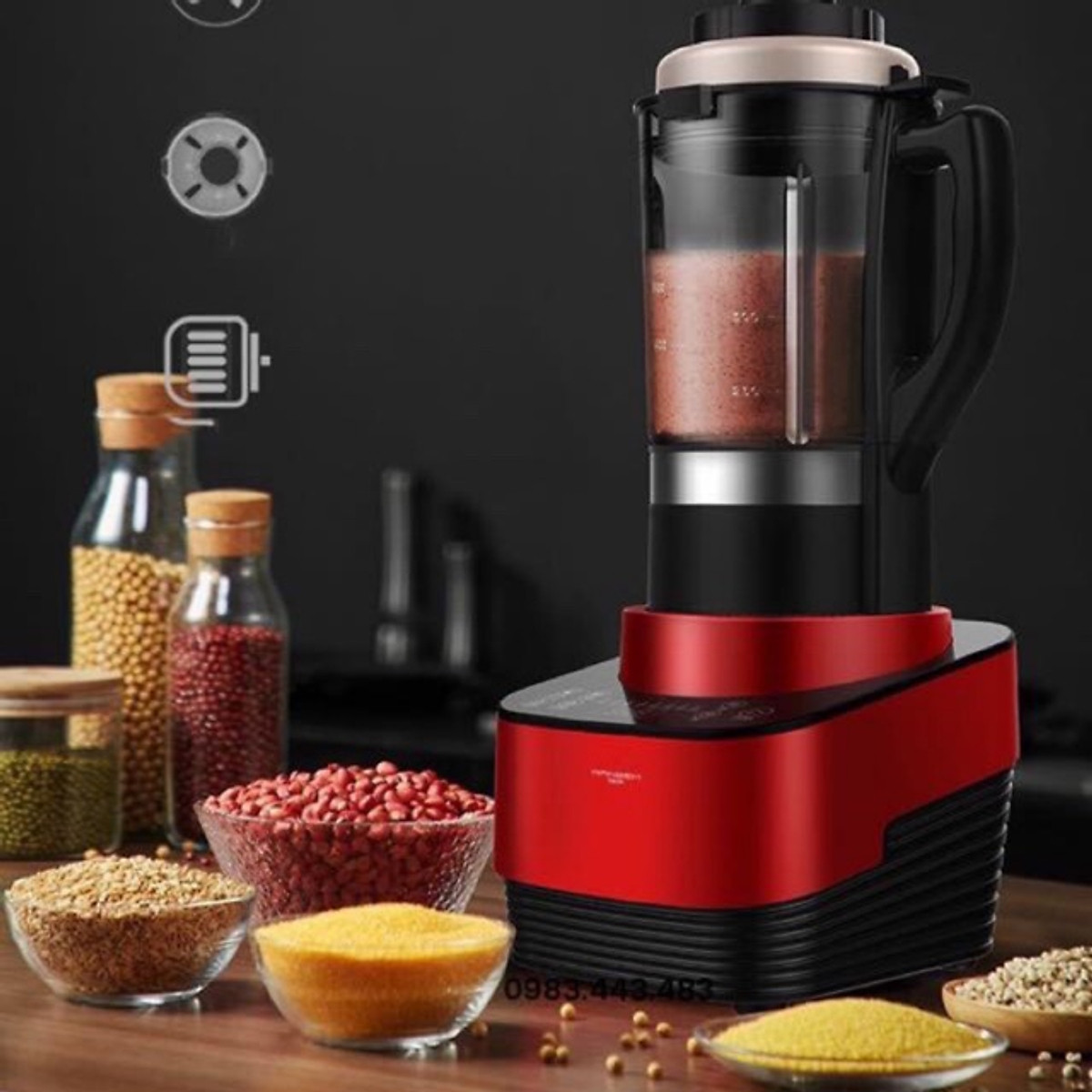 Máy làm sữa hạt đa năng RANBEM 735H dung tích 1,75 lít (Giá áp dụng giao tại HN, HCM& các tỉnh liên hệ shop)