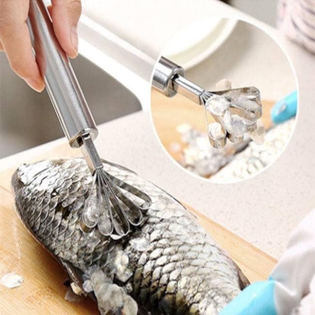 Dụng cụ đánh vảy cá nạo dừa inox.