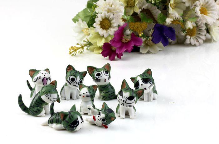 Phụ kiện trang trí tiểu cảnh: Mẫu mèo Chii