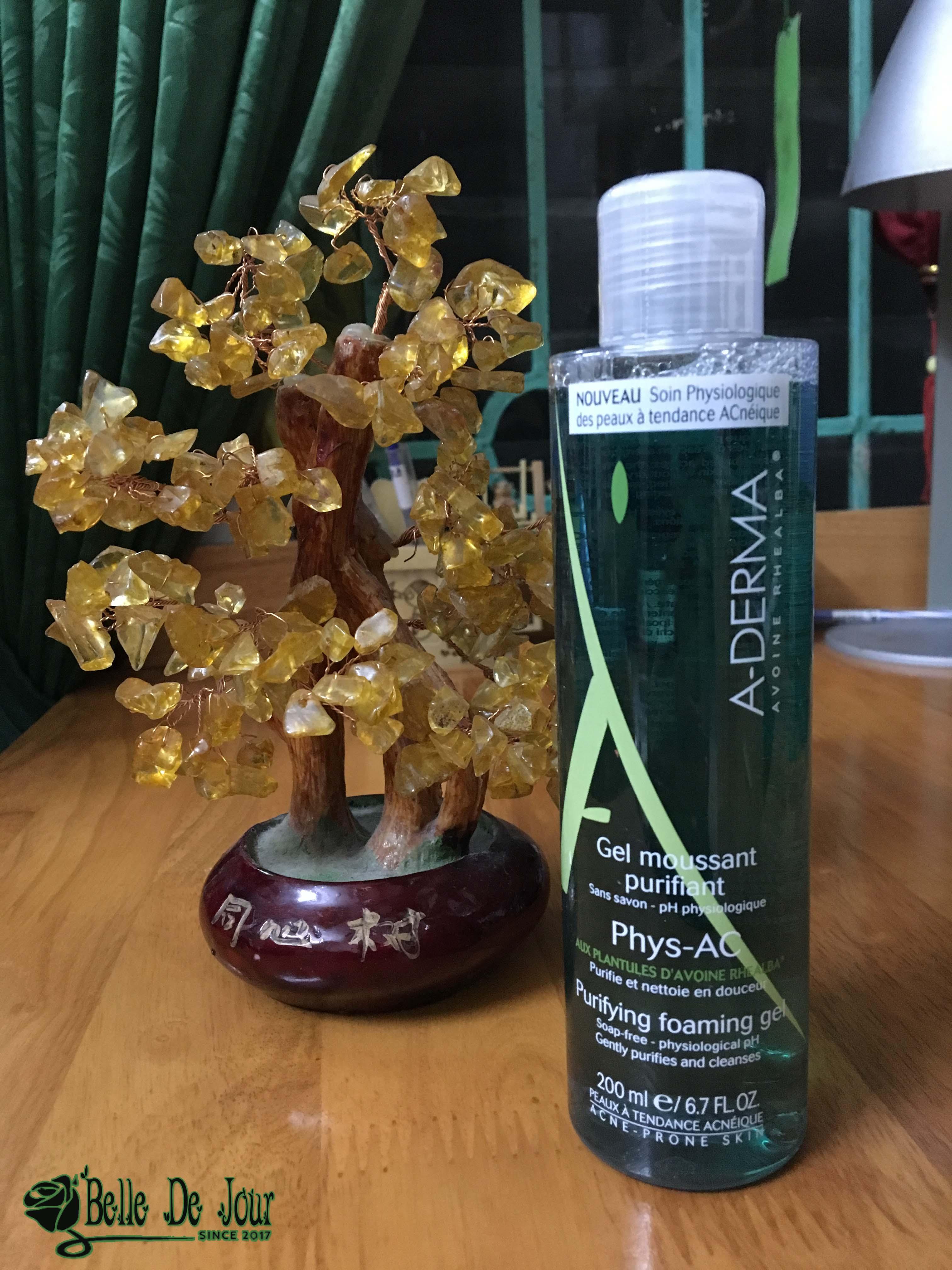 Sữa rửa mặt da mụn A-Derma foaming gel Phys-AC