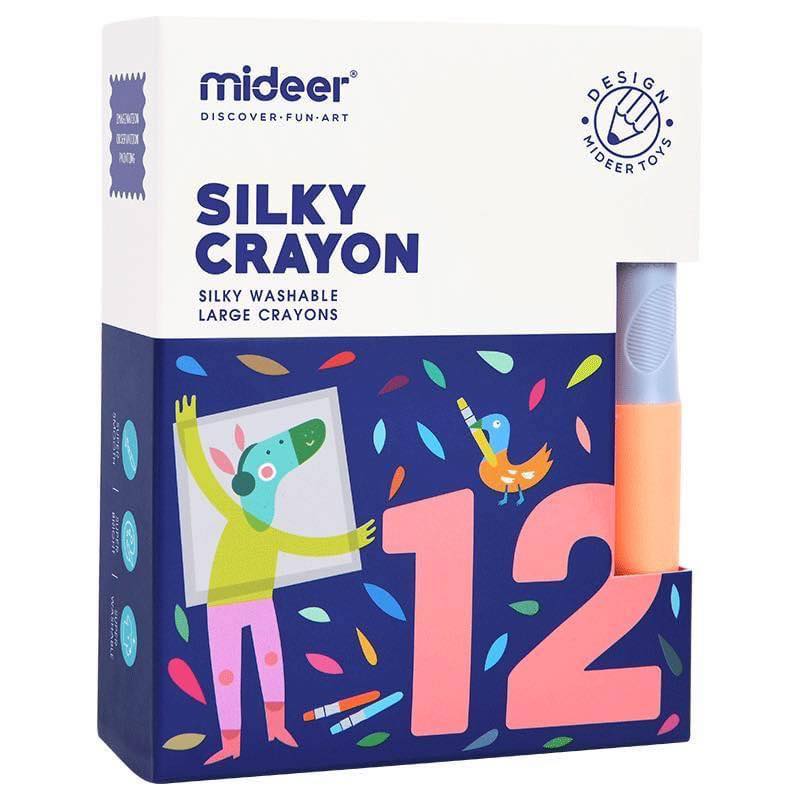 MIDEER SILKY CRAYON - Sáp màu cao cấp cho bé