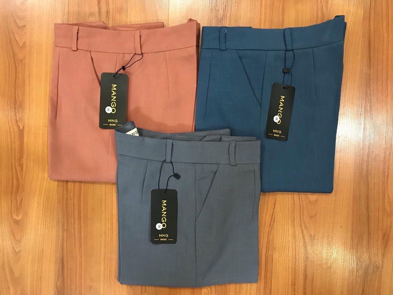 [HCM]Baggy Mango fom đẹp màu XANH