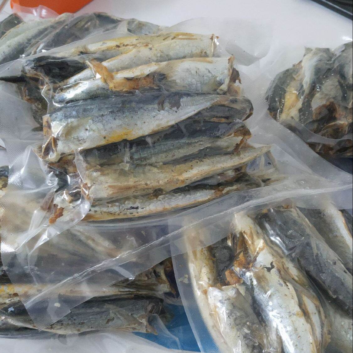Cá nục khô không đầu ,cá khô chế biến thủ công