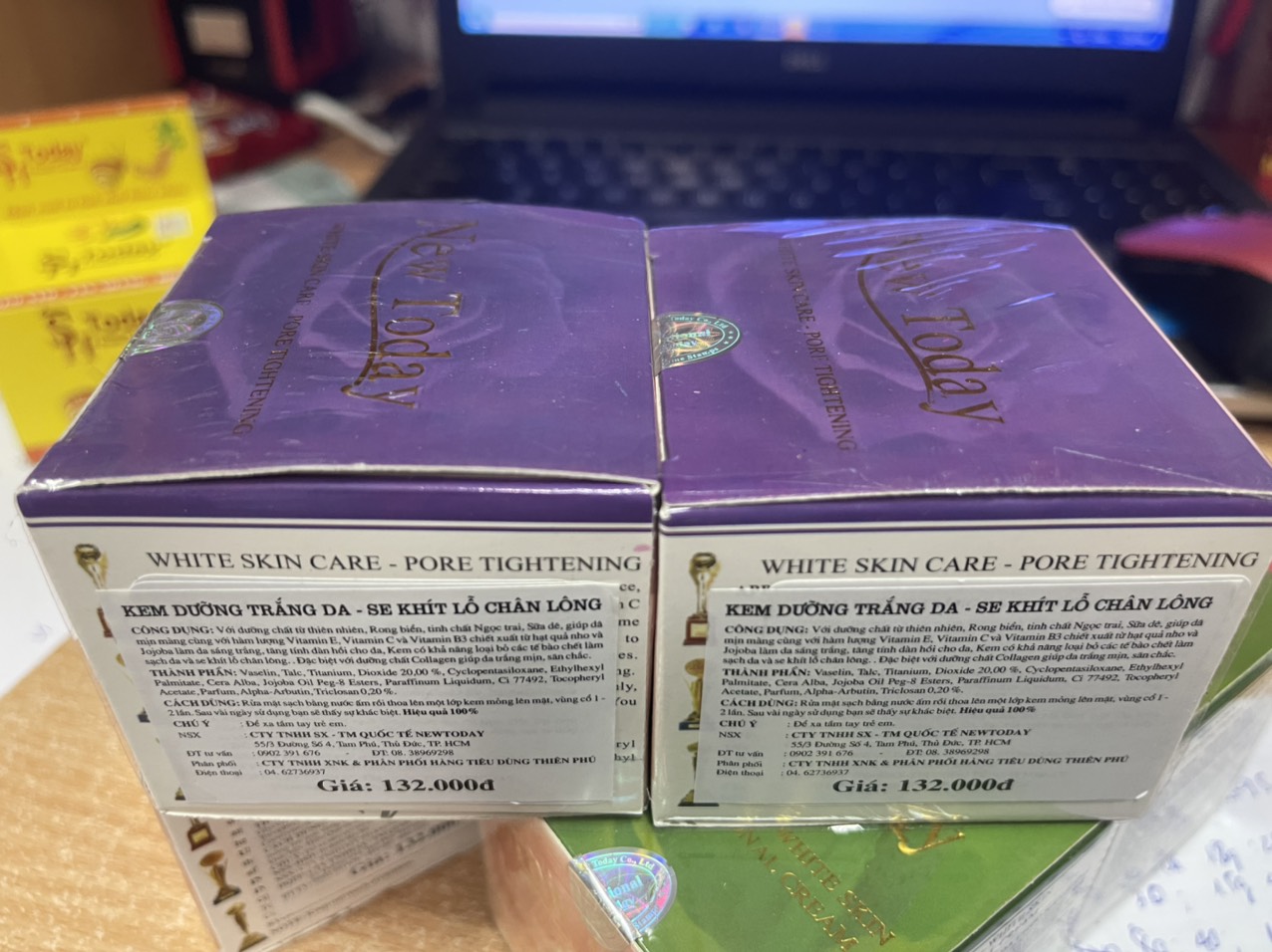 Kem dưỡng trắng da New Today quốc tế
