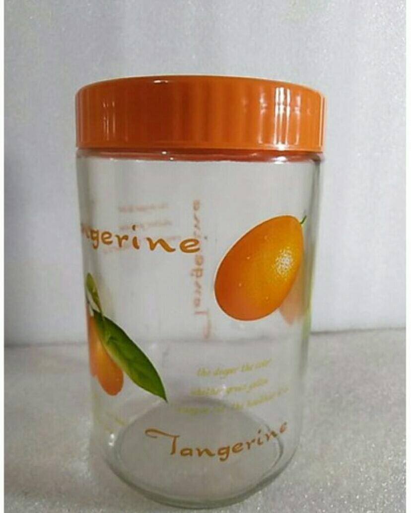 Hủ thủy tinh in hoa 2000ml