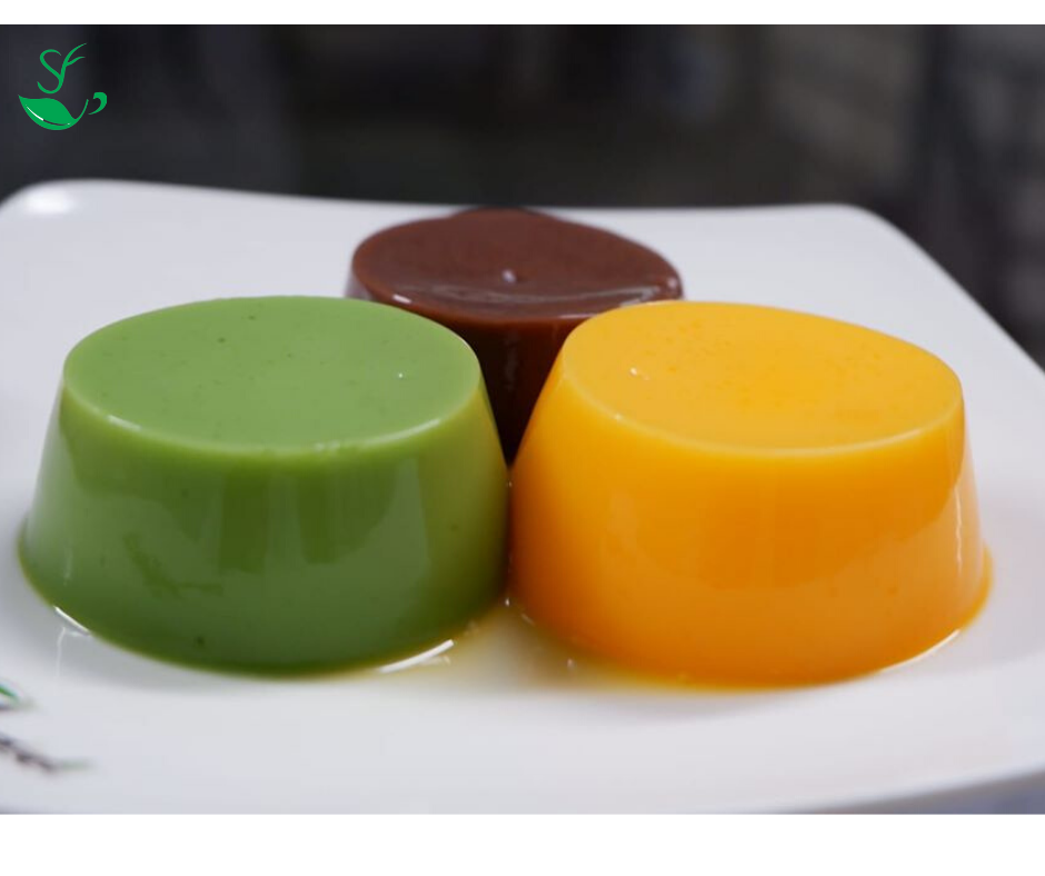 Bột Làm thạch Pudding/Plan túi chiết 100g hiệu Barismate