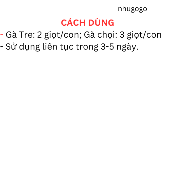 Tilmicosin 10ml khò khè, chảy nước mắt