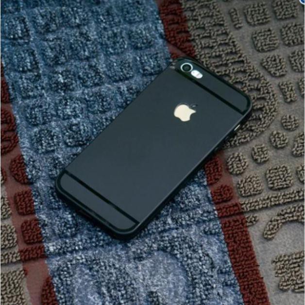 Ốp Silicon dẻo dành cho iPhone 5/6/6s/ 6Plus/6sPlus/ 7/7Plus/iphoneX (Đen)
