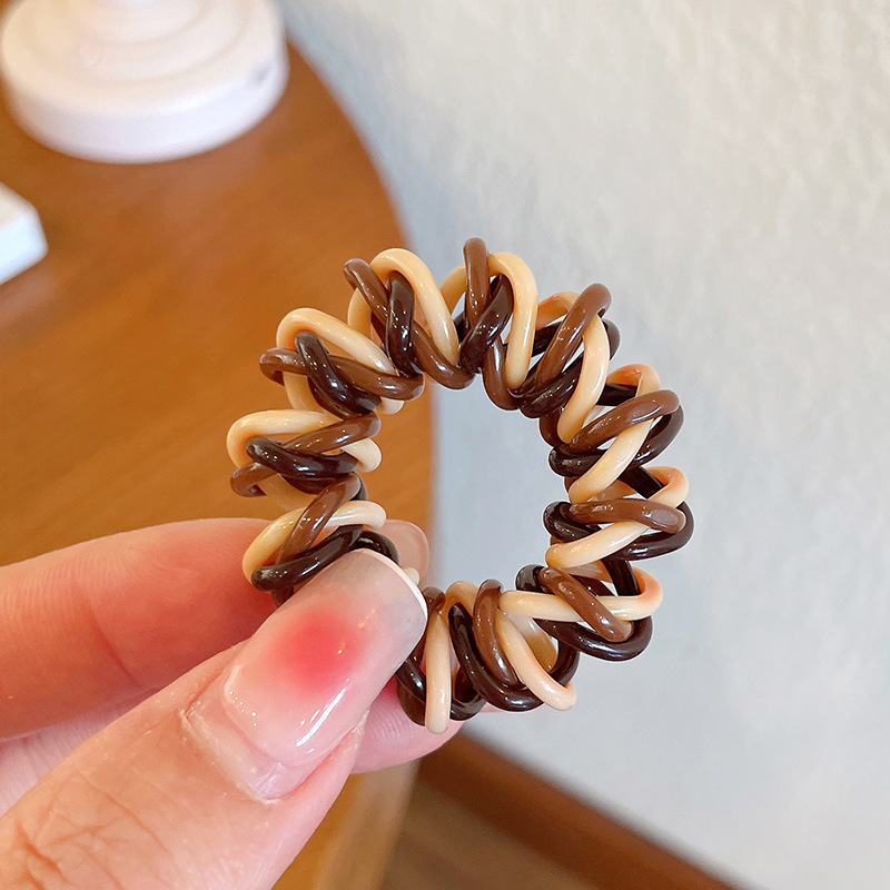 Dây cột tóc lò xo màu pastel