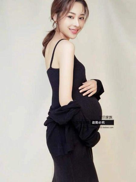 #050M-Set đầm bầu body xinh xắn