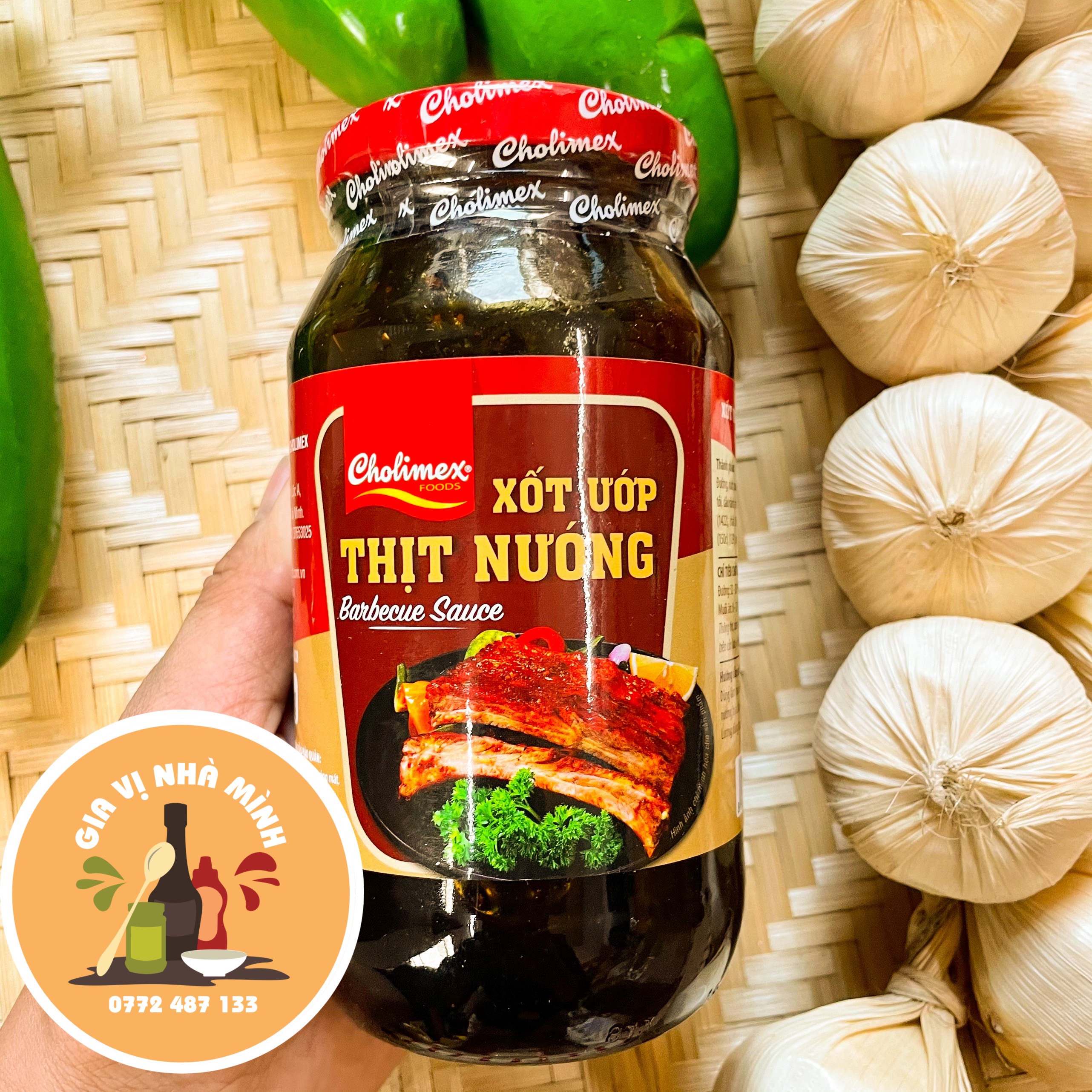 Sốt ướp thịt nướng cholimex 200gr -600gr