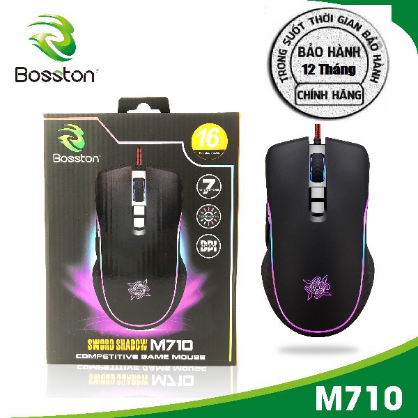[HCM]Chuột Bosston M710 LED RGB