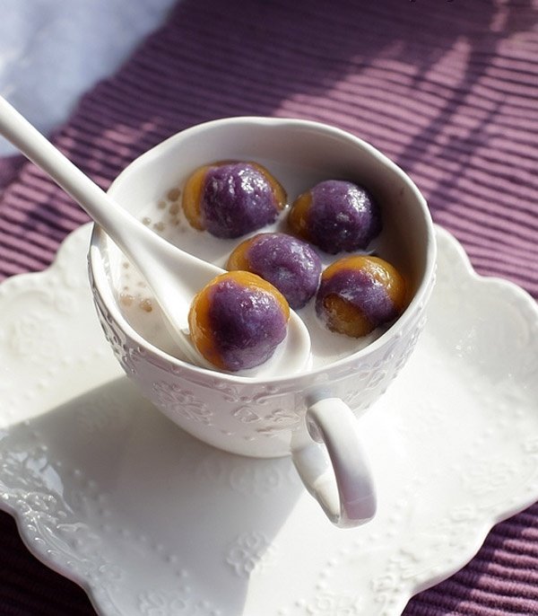 BỘT KHOAI LANG TÍM NGUYÊN CHẤT GÓI 50G CHỢ QUÊ