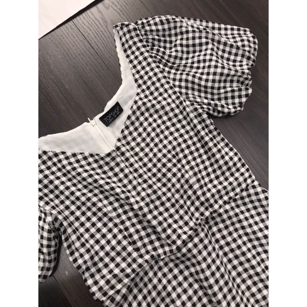 Đầm Topshop kẻ caro