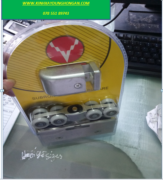 [HCM]bộ bánh xe lùa 8 bánh VVP