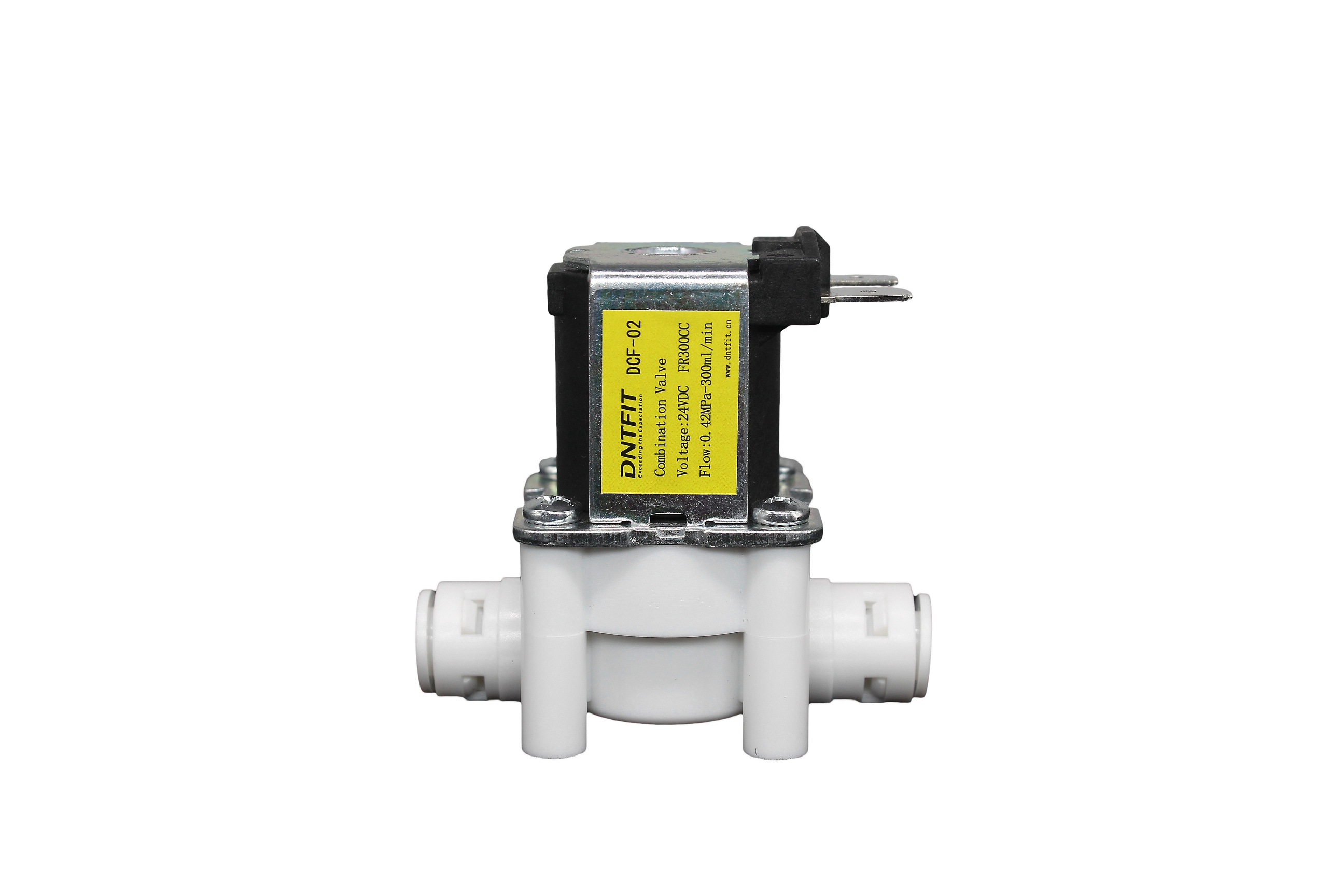 Van điện từ 24vdc | minhquanhome | van nước điện từ 2 đầu nối nhanh 6mm dùng trong máy lọc nước ro
