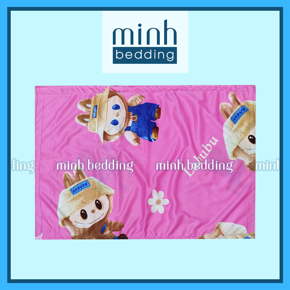 Áo gối thun lạnh 30x50cm không khoá kéo Minh Bedding siêu mềm mát