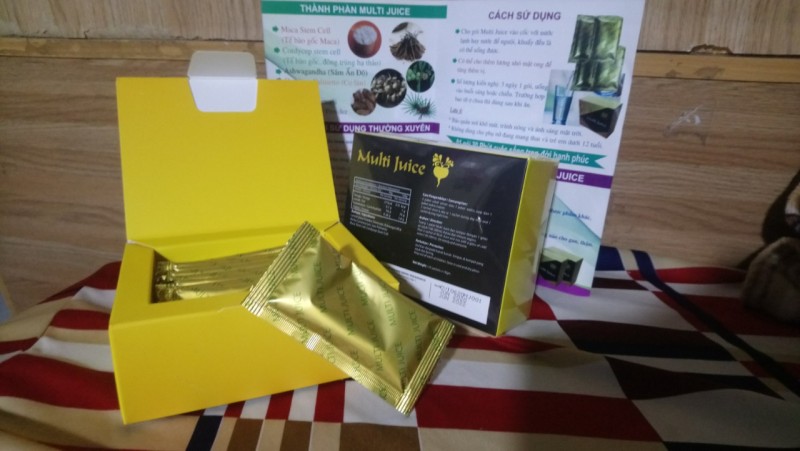 NƯỚC TRÁI CÂY HỔN HỢP DẠNG HÒA TAN MULTI JUICE