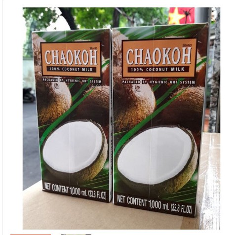 Nước Cốt Dừa Chaokoh 1L Thái Lan