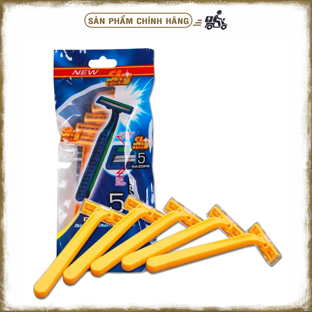 DAO CẠO RÂU Razors (bịch 5 cái)