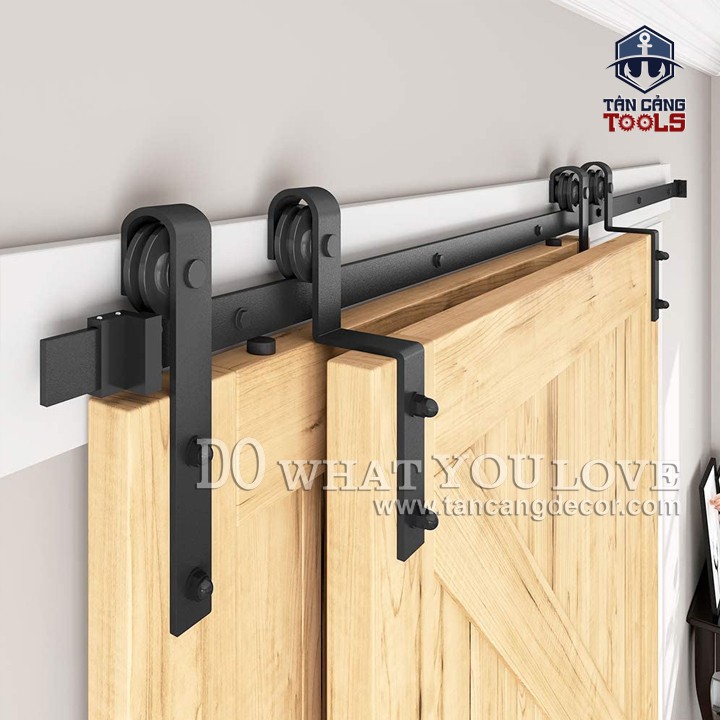 Phụ kiện Cửa Lùa 2 Cánh Đôi Barn Door