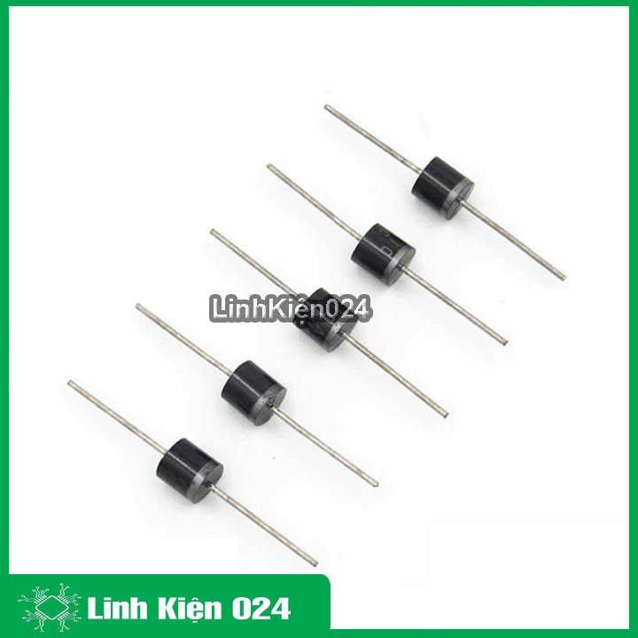 Combo 10 diode FR607 6A 1000V (dip) chân cắm