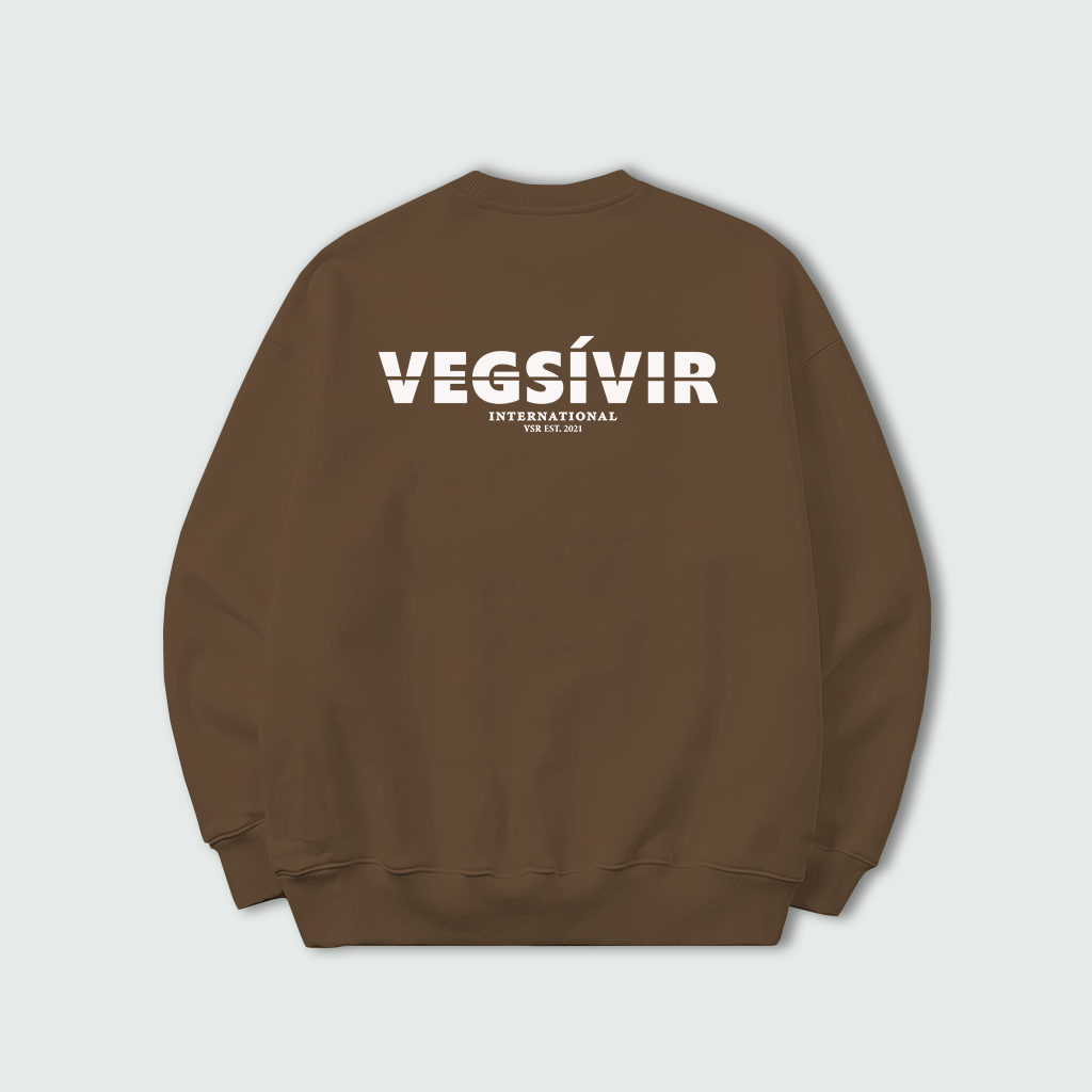 Áo sweater nỉ chân cua VEGSIVIR - BASIC
