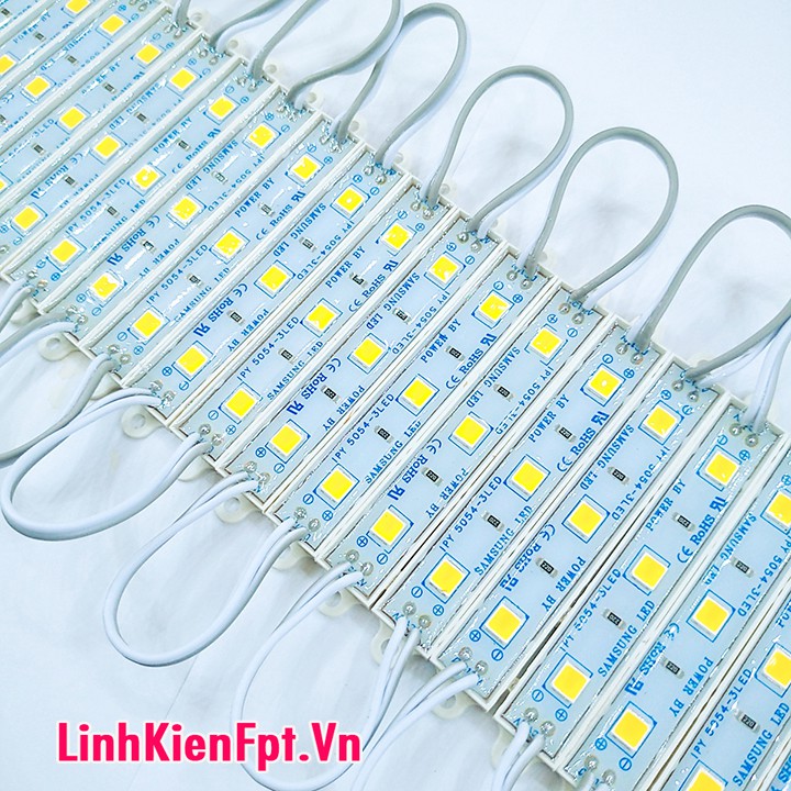 Led Hắt Siêu Sáng Vàng _Dây 20 Thanh