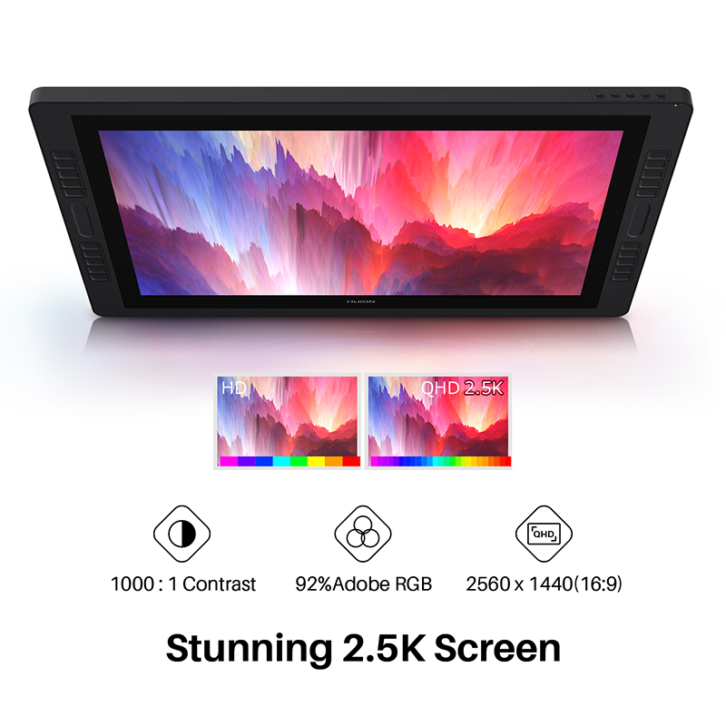 Bảng vẽ LCD Huion Kamvas Pro 24 (2.5K)