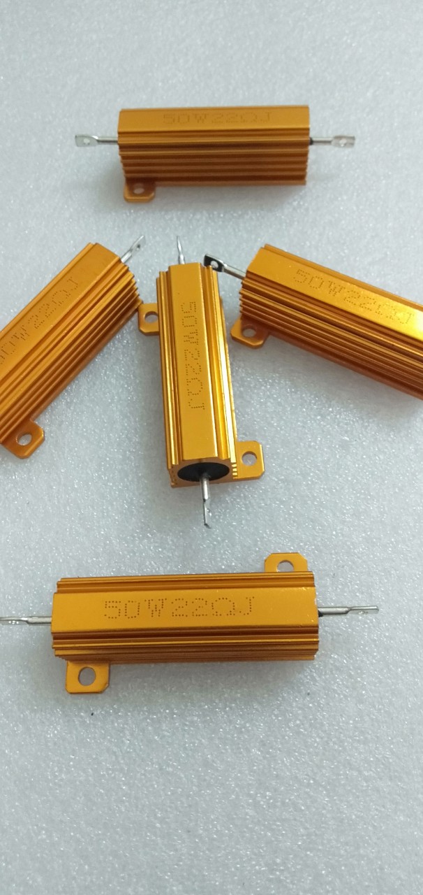 2 Điện trở nhôm 22om 50w