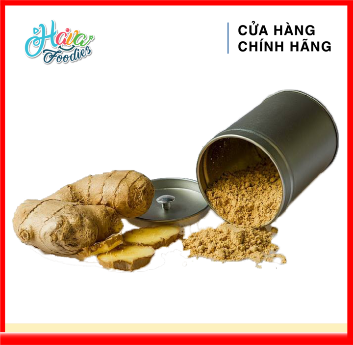 [HÀNG CÔNG TY NHẬP KHẨU] Bột Gừng Lọ Thuỷ Tinh 50gr - Ginger Power