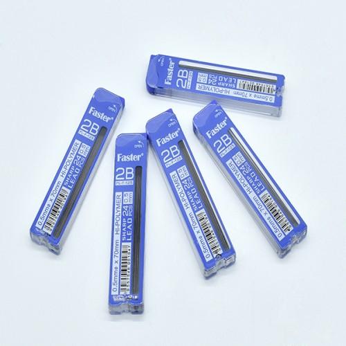 [HCM]Bộ 2 hộp ruột chì bấm Faster 2B 0.5