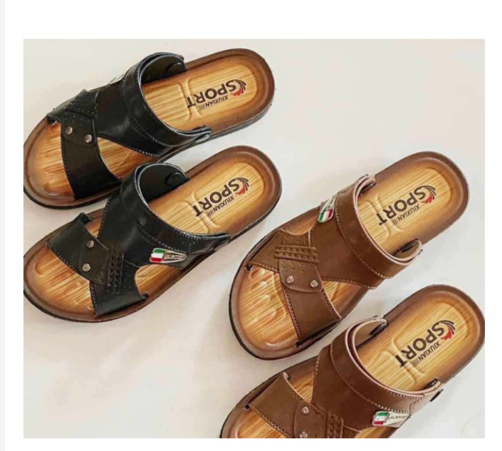 DÉP SANDAL NHỰA  GIẢ DA NAM(ĐẶT TĂNG LÊN 1 SIZE Ạ)
