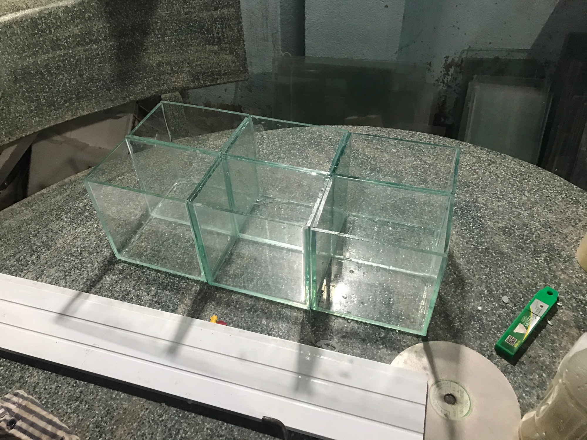 6 bể cá mini 10x15x15 cm kính 5li