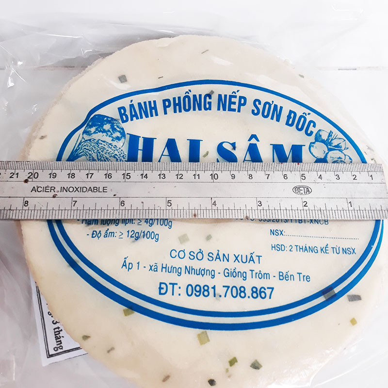 BÁNH PHỒNG NẾP BƠ SỮA 20 CÁI