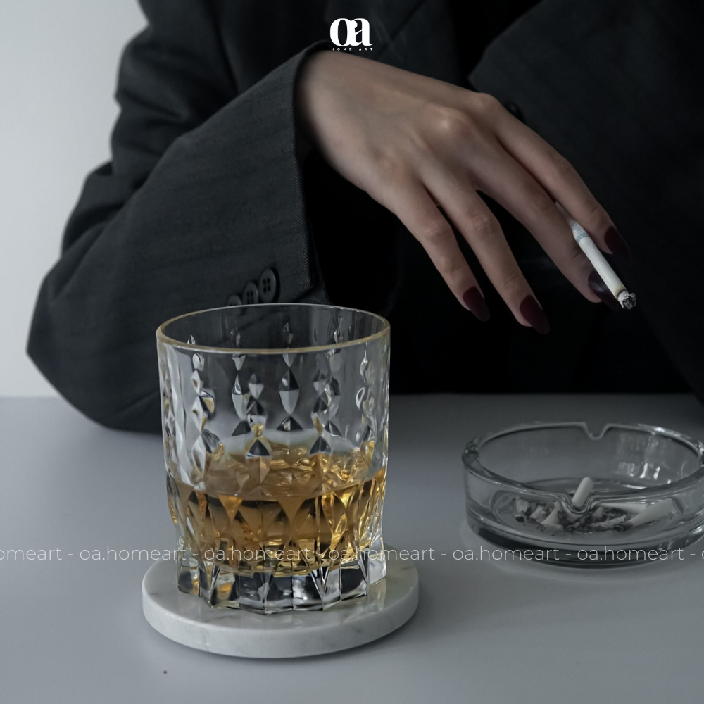 Ly Rượu Pha Lê Ý Cao Cấp Victor Crystal