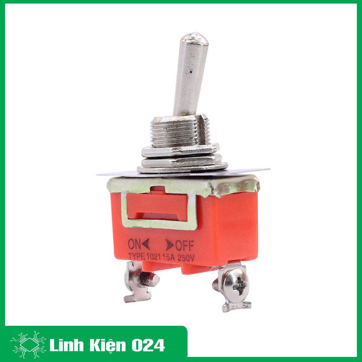 Công tắc gạt 2 chân ON-OFF 1021 250V 15A