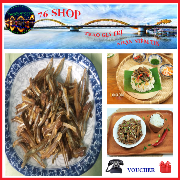 [ COMBO 4 GÓI 500 gram ] - CÁ CƠM KHÔ - ĐẶC SẢN ĐÀ NẴNG
