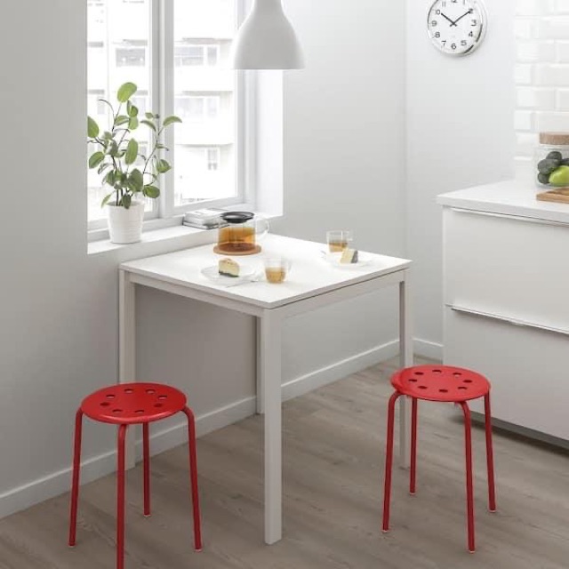 Ghế đôn / Stool, red